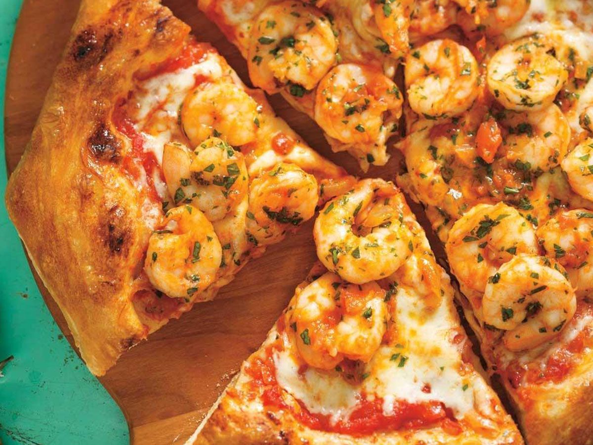 shrimp ranch pizza