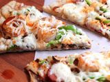 Italian shrimp pizza
