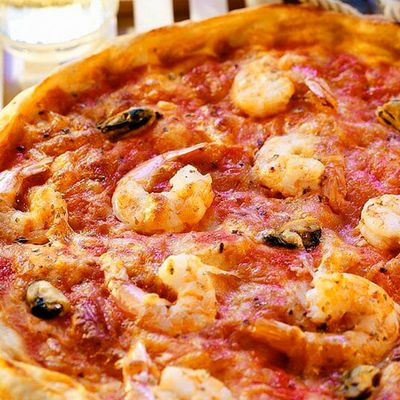 Shrimp Pizza