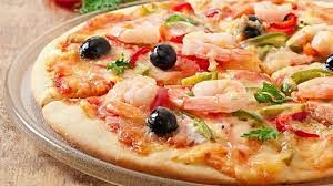 Shrimp pizza