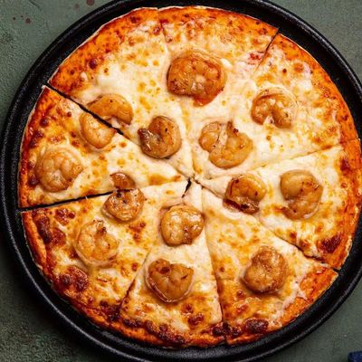 Shrimp pizza
