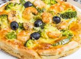 Crispy Shrimp Pizza - Cake