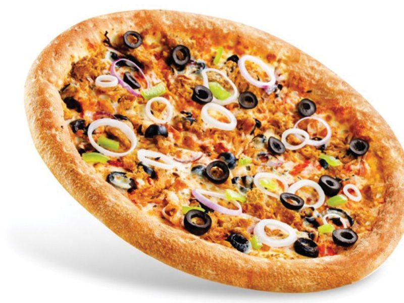 Crispy Shrimps Pizza