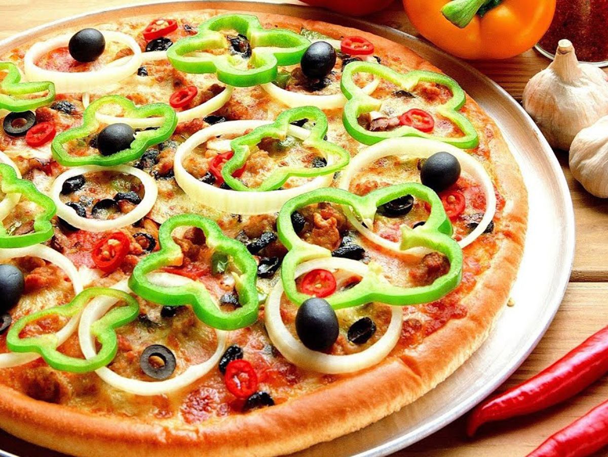 Vegetable Pizza