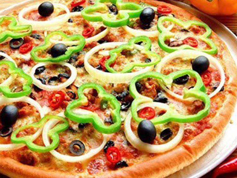 Vegetable Pizza - Large