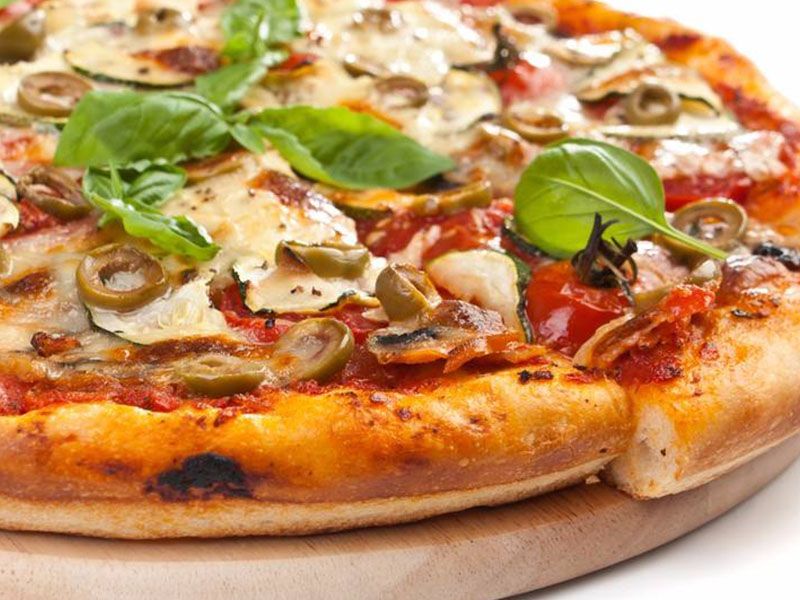 Vegetarian Vegetables Pizza