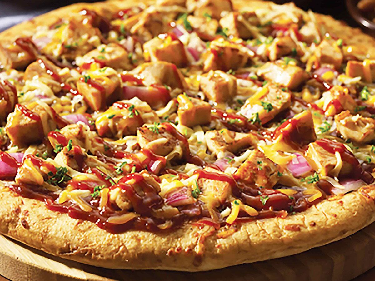 chicken ranch pizza