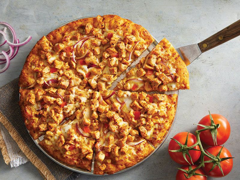 Chicken Strips Pizza