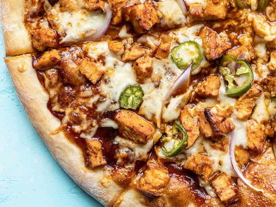 Fasting BBQ Chicken Pizza