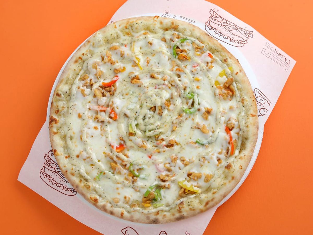 Ranch pizza