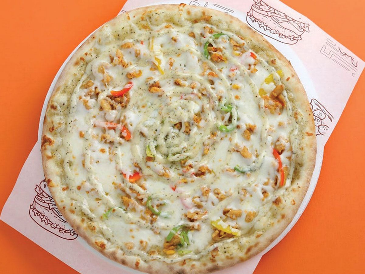 CHICKEN RANCH pizza