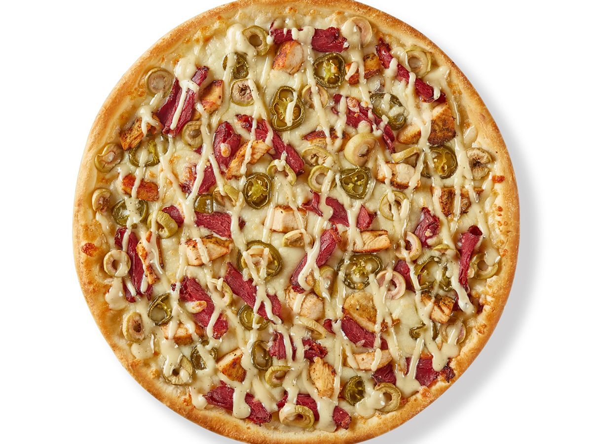 Chicken Bacon Ranch Pizza