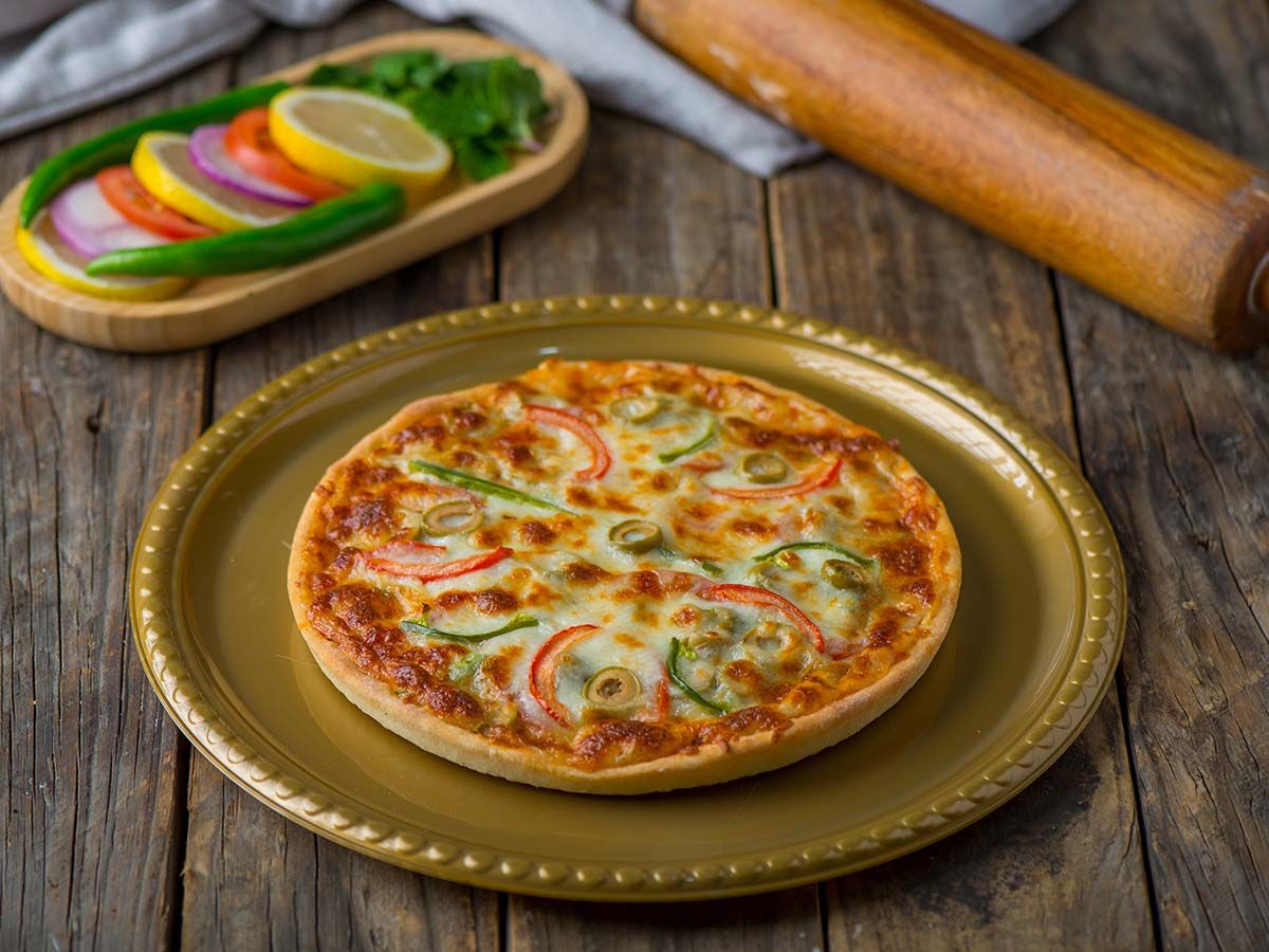 Roast Beef Italian pizza