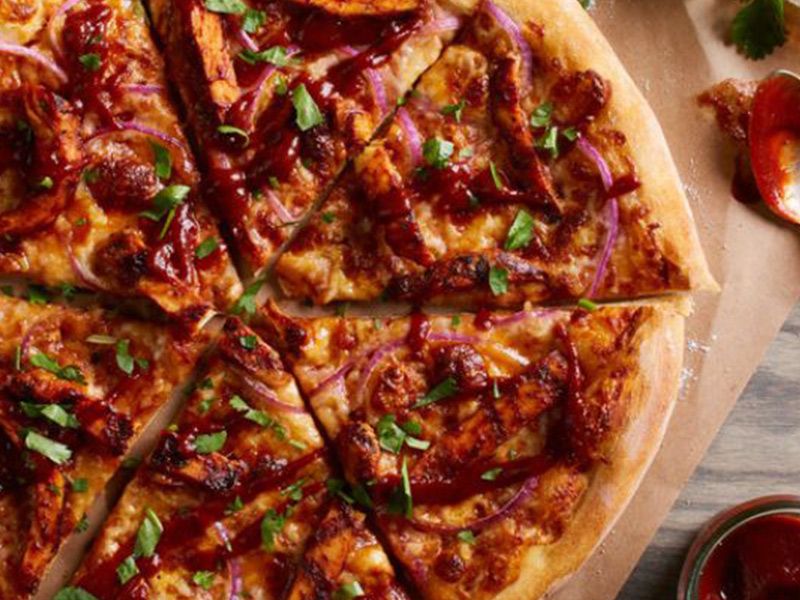 Roast Beef Oriental Pizza
