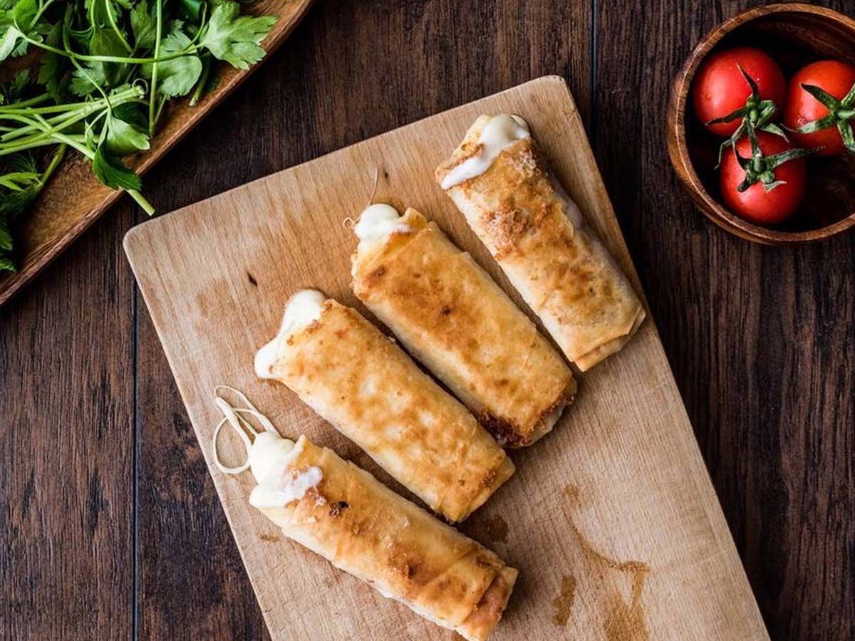 Crunchy Pizza Roll