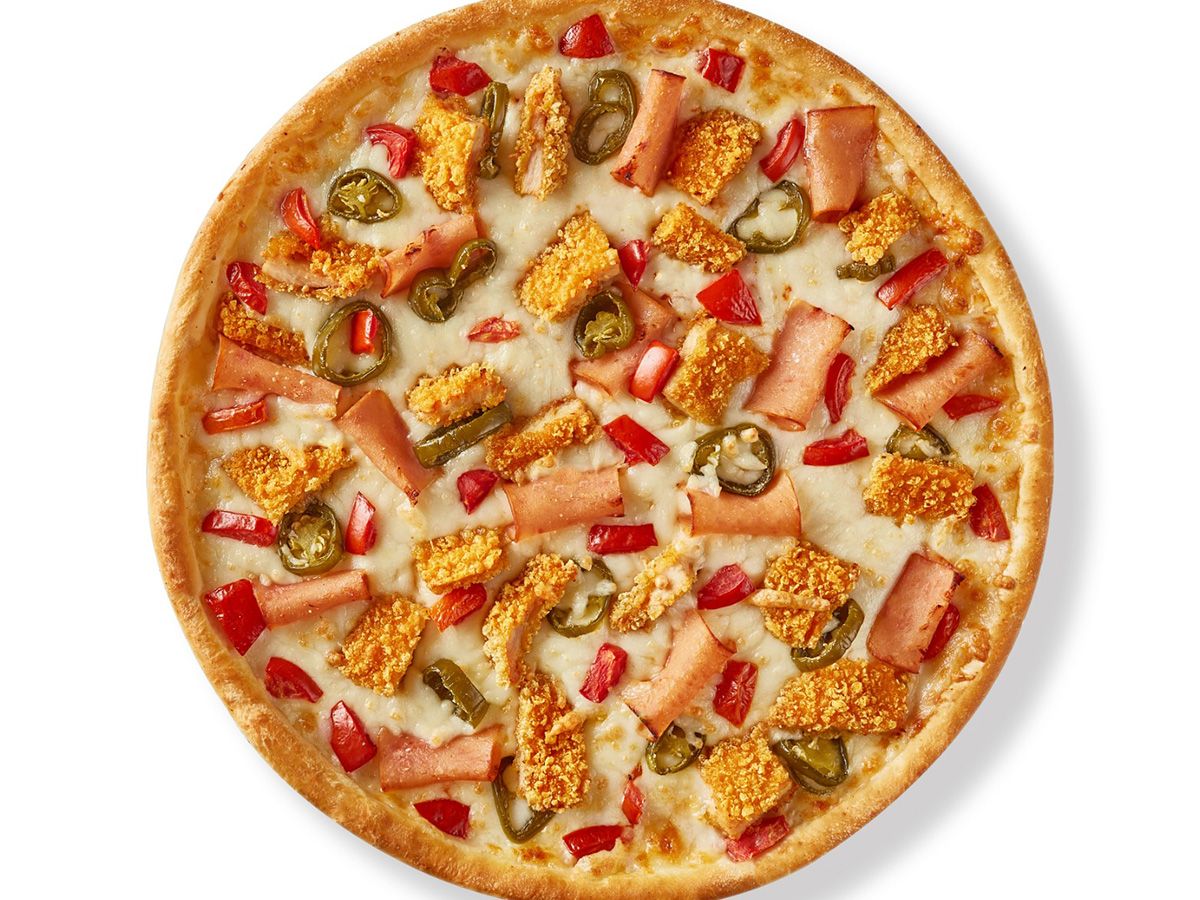 Smoky Zinger Pizza