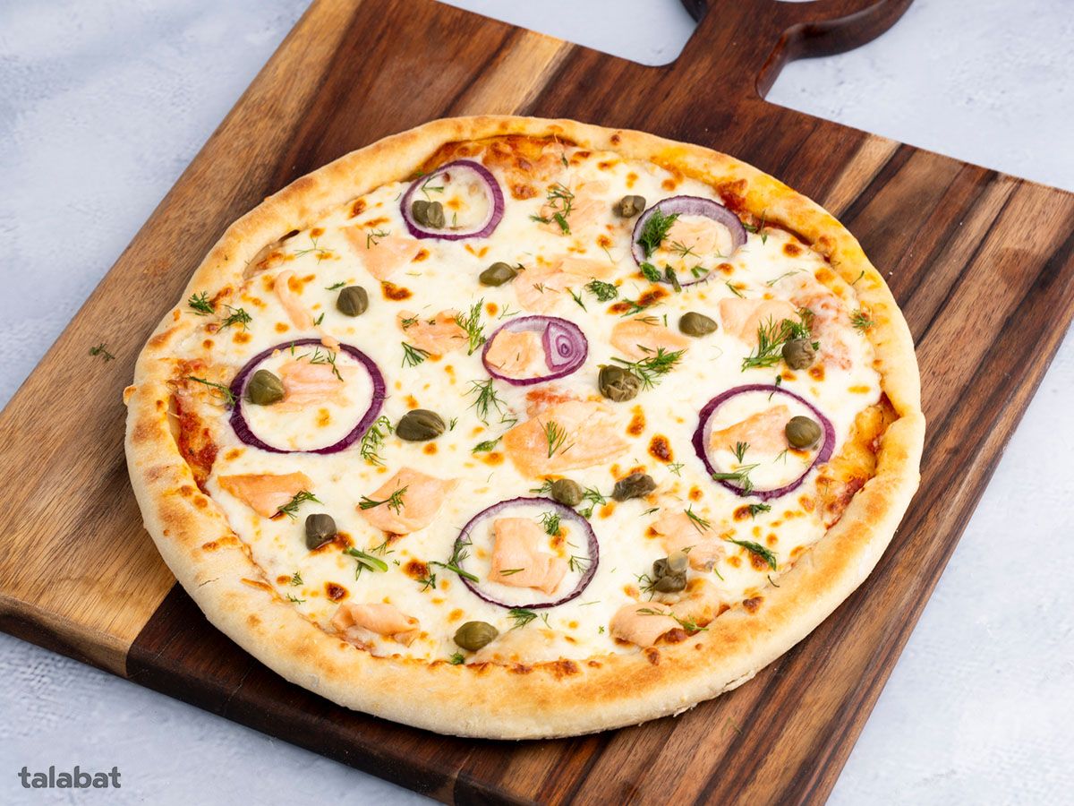 Smoked Salmon Pizza