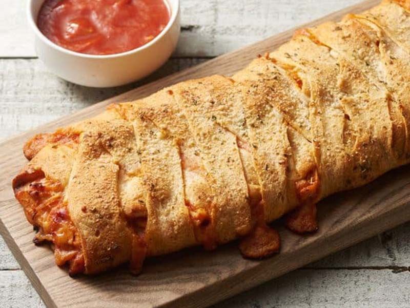 Chicken Stromboli Pizza