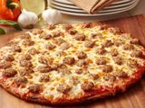 Oriental Sausage Pizza