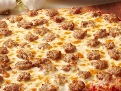 Oriental Sausage Pizza