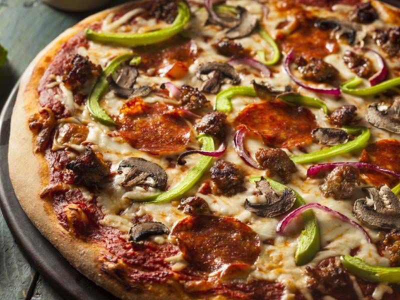 sausage pizza