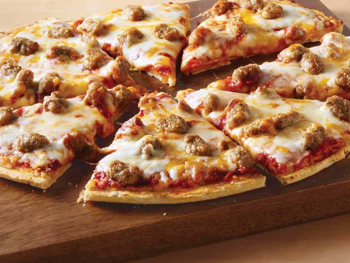 sausage pizza