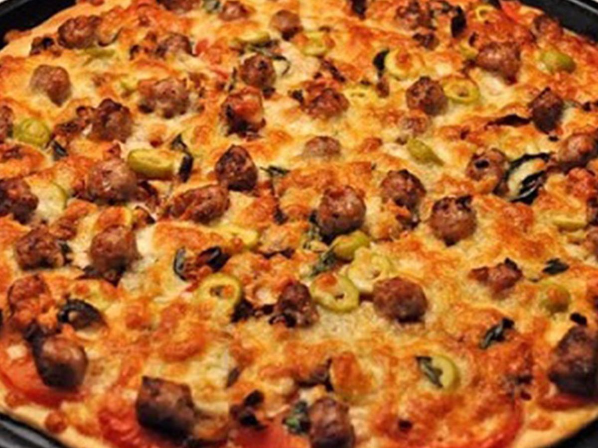 Hot Dog and Sausage Pizza