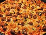 Hot Dog and Sausage Pizza