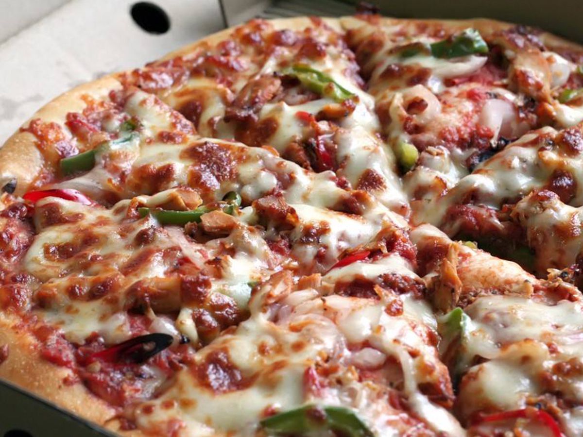Oriental Sausage Pizza