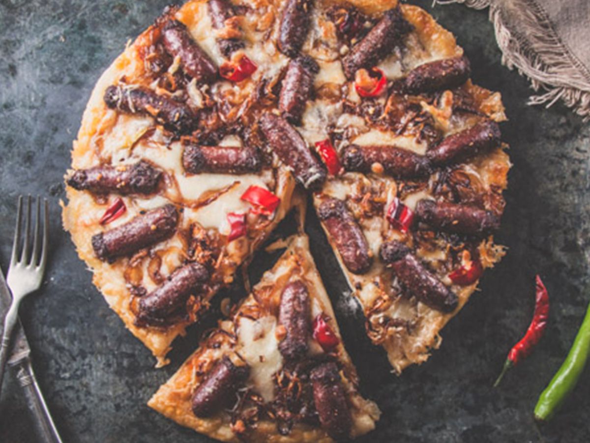 Sausage pizza
