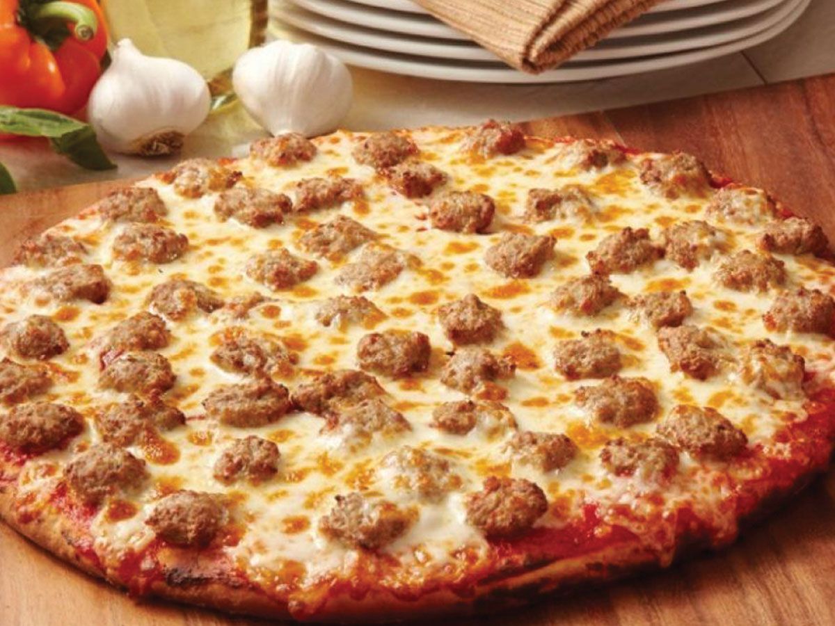 Sausages Pizza