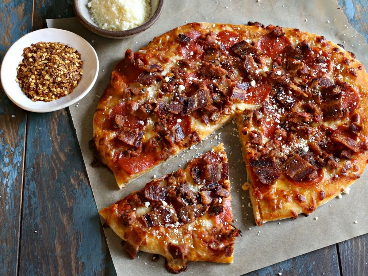 sausage Italian pizza