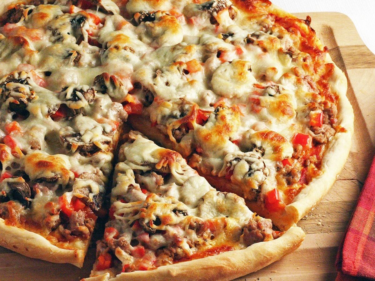 Sausages Pizza