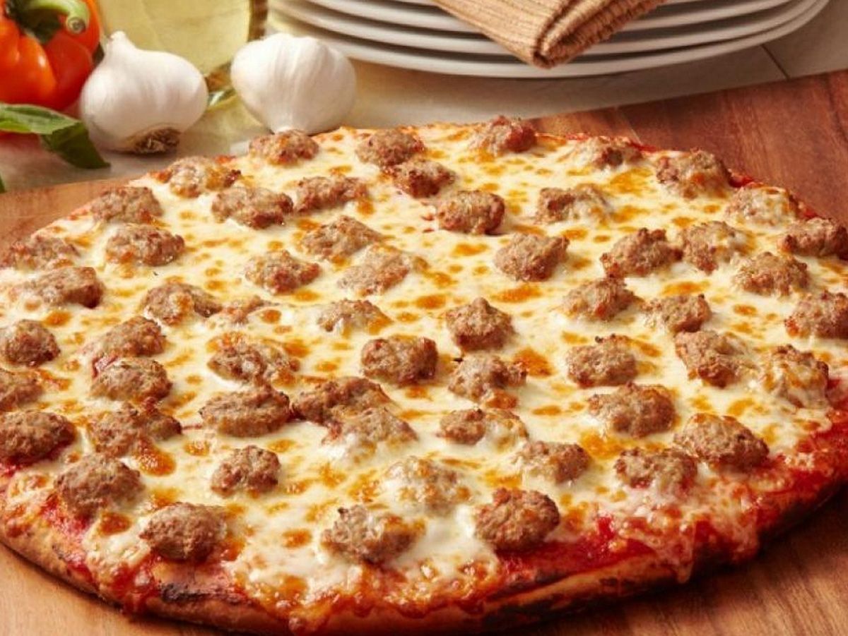Sausage pizza