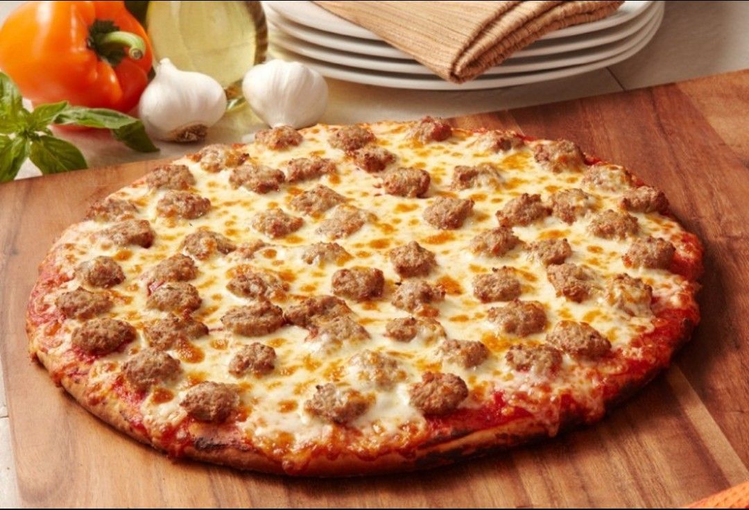 Oriental Sausage Pizza