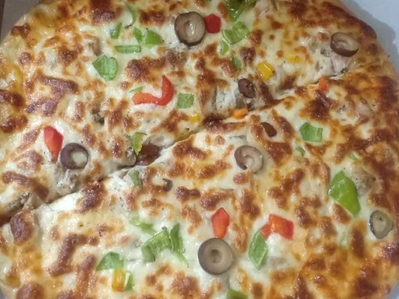Oriental Sausage Pizza