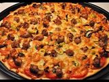 Oriental Sausage Pizza