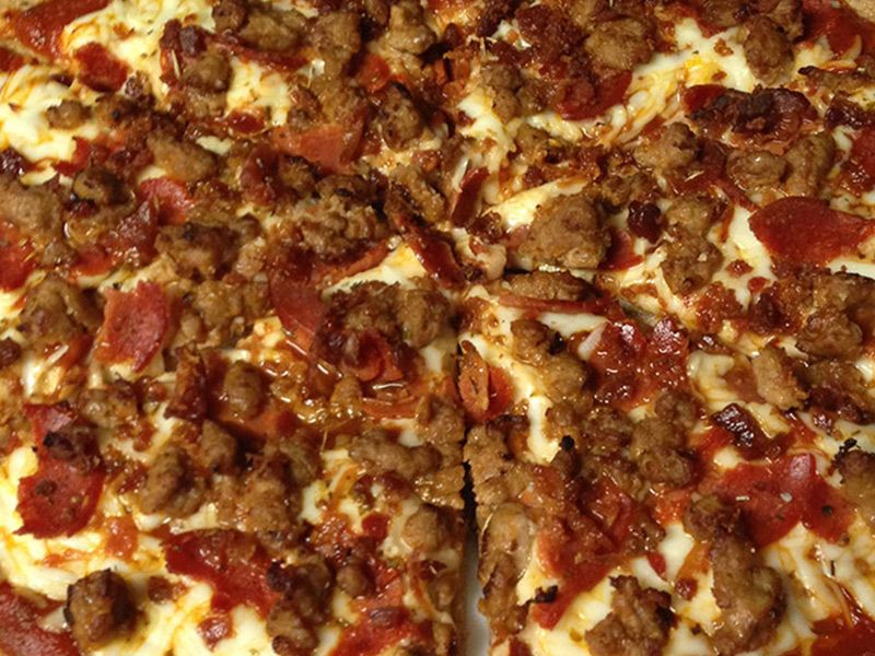 Oriental Sausage Pizza - Medium