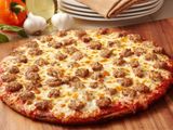 Oriental Sausage Pizza