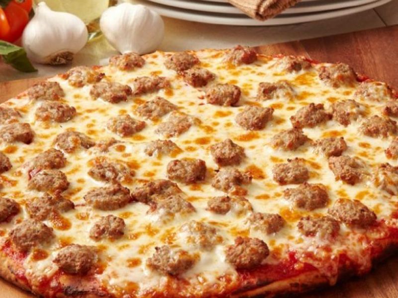 Baladi Sausage Pizza