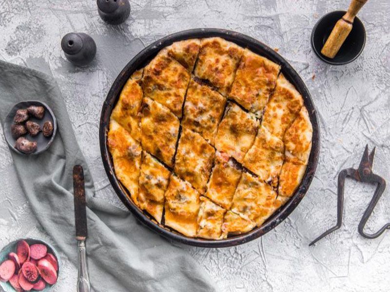 Oriental Sausage Pizza