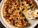 Oriental Sausage Pizza