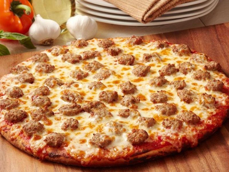 Oriental Sausage Italian Pizza