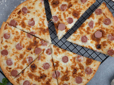 Oriental Sausage Pizza