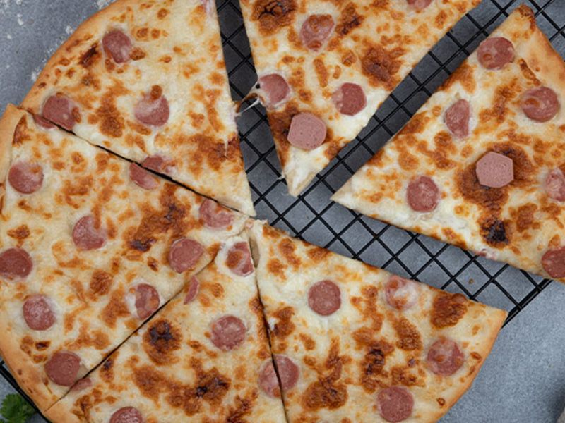 Oriental Sausage Pizza