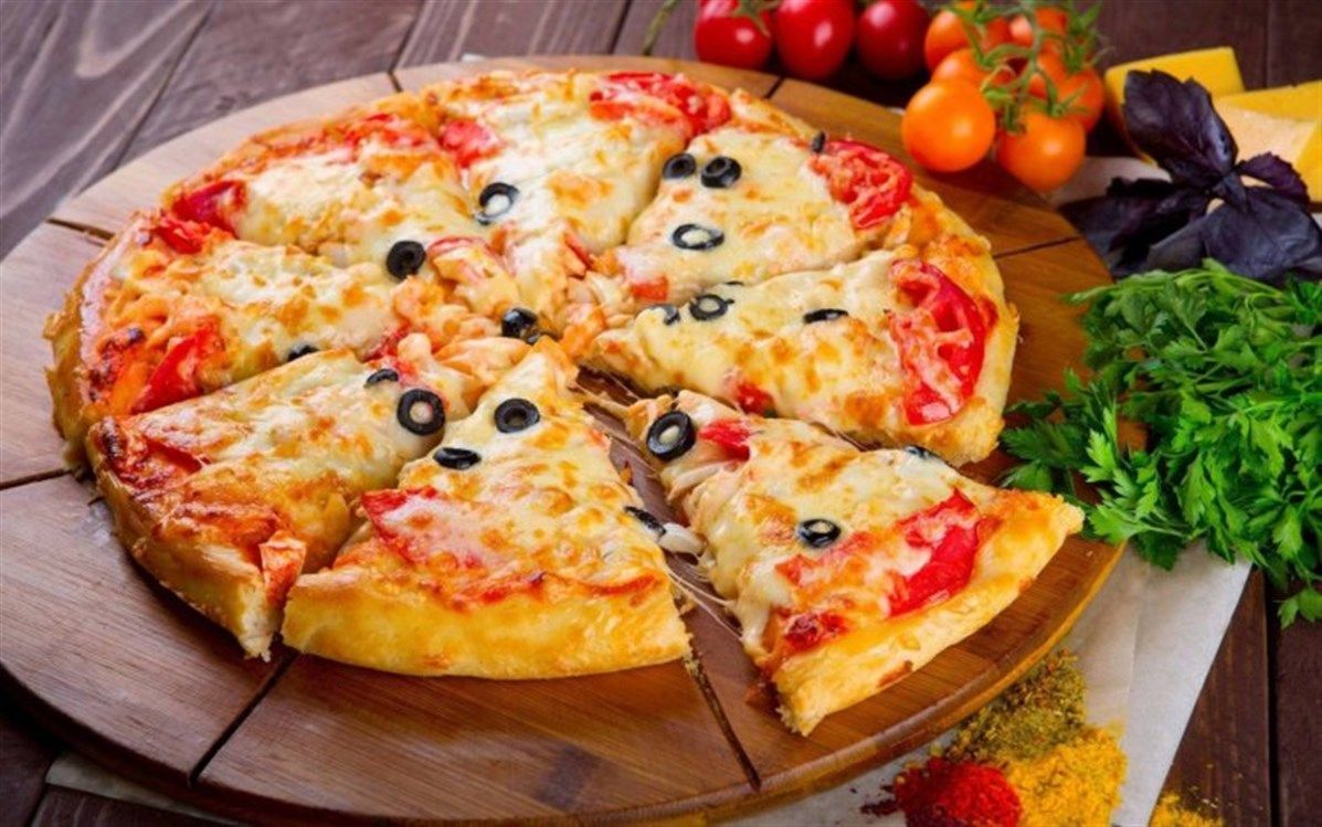 Oriental Sausage Pizza