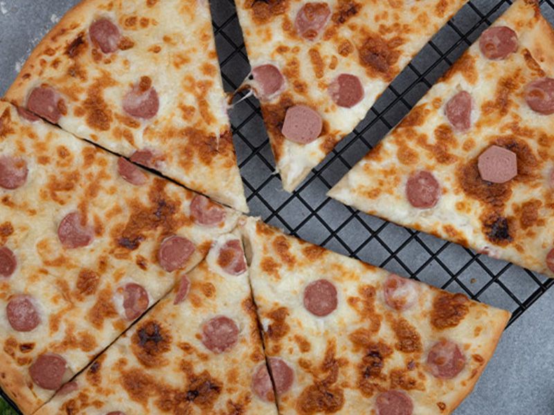 Oriental Sausage Pizza