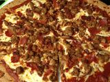 Alexandrian Sausage Pizza