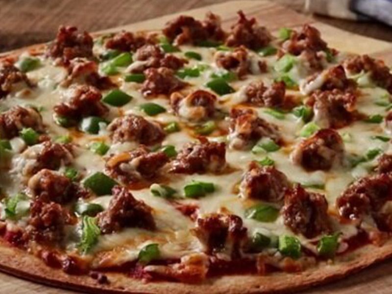 Baladi Oriental Sausage Italian Pizza