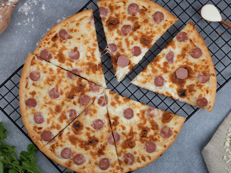 Oriental Sausage Pizza